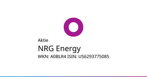 nrg energy aktie|NRG Energy Aktie (A0BLR4,US6293775085) 